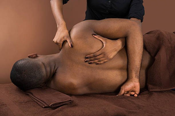 back and shoulder massage